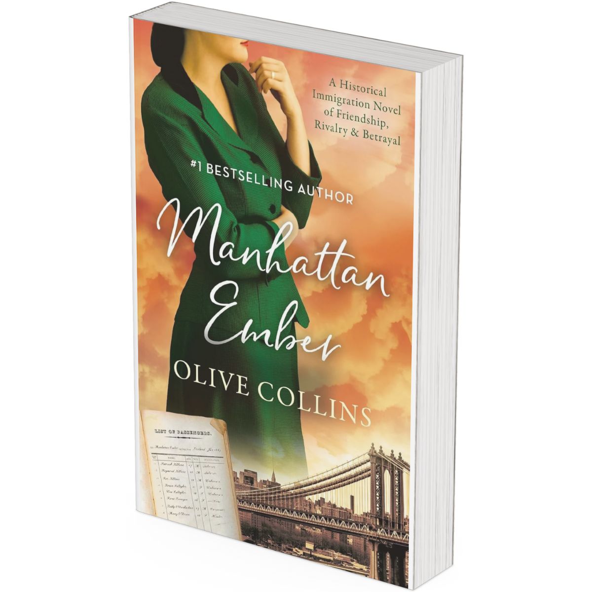 Paperback: Manhattan Ember: An Immigration Story of Friendship, Rivalry & Betrayal